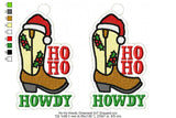 Chunky Western Chritstmas Ornament Bundle