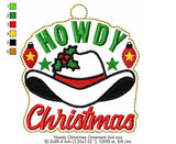 Chunky Western Chritstmas Ornament Bundle