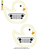 Duck Jeep Visor Clip