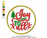 Joy To All Ornament