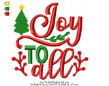 Joy To All Wording