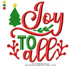 Joy To All Wording