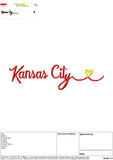 Kansas City Chiefs Applique