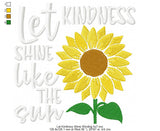 Let Kindness Shine Like The Sun
