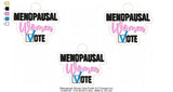 Menopausal Women Vote Key Fob