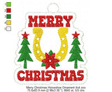 Chunky Western Chritstmas Ornament Bundle