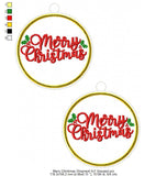 Merry Christmas Ornament