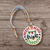 Merry Teacher Bright Students Ornament