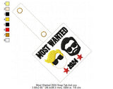 Most Wanted Key Fob