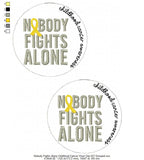 Nobody Fights Alone Visor Clip