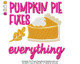 Pumpkin Pie Fixes Everything Wording