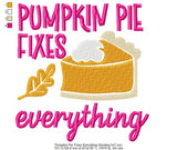 Pumpkin Pie Fixes Everything Wording