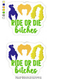 Ride Or Die B*tches Visor Clip