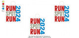 Run Spot Run Key Fob