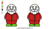 Claus PJ Ornament Duo