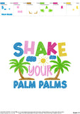 Shake You Palm Palms Sketch