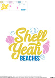 Shell Yeah Beaches Sketch