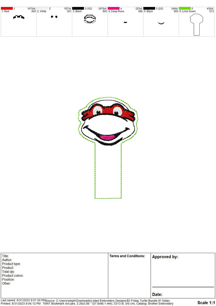 $5 Friday Turtle Bundle 91 WILL BE VAULTED – A-Z Blanks and Designs