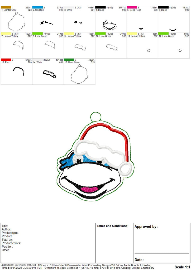 $5 Friday Turtle Bundle 91 WILL BE VAULTED – A-Z Blanks and Designs