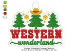 Chunky Western Chritstmas Ornament Bundle