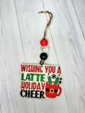 Wishing You Latte Cheer Ornament