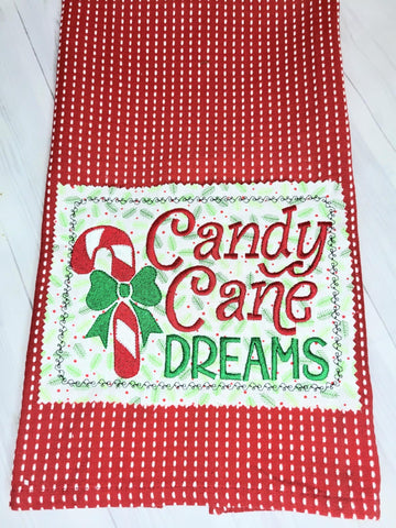 Candy Cane Dreams Wording