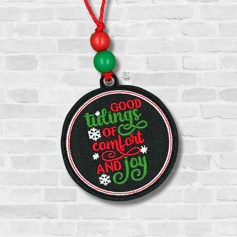 Good Tidings Comfort Joy Ornament