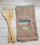 Feeding Bellies Wording - 4 Sizes