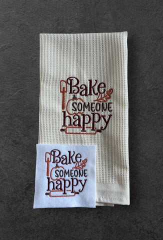 Bake Someone Happy Wording