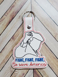 Fight To Save America Key Fob