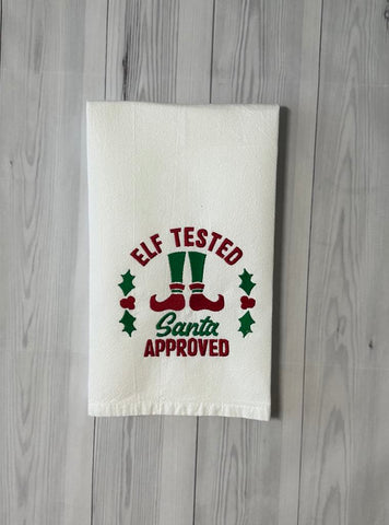 Elf Tested Santa Approved Wording
