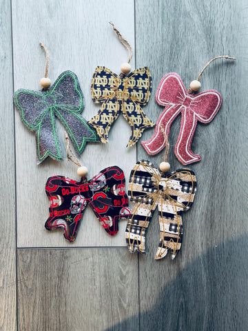 Christmas Bow Ornament Bundle