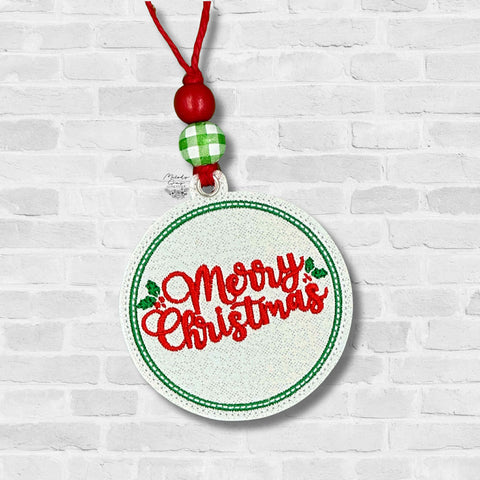Merry Christmas Ornament