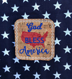 Independence Day Coaster Set of 6