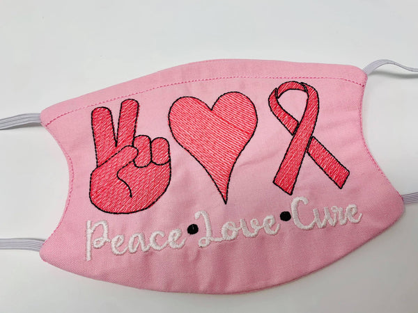 Cancer Awareness Mask Addon Bundle – A-Z Blanks and Designs