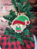Masked Boy Elf Ornament