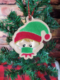 Masked Boy Elf Ornament