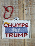 Chump/s For Trump Key Fob