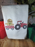 Tractor Pulling Gingerbread Sketch