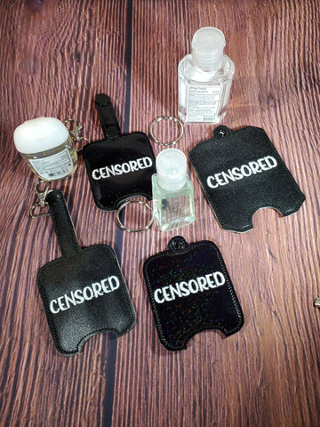 Censored Sanitizer Holder