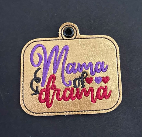 Mama Of Drama Key Fob