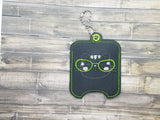 Cat with Glasses Sanitizer Holder