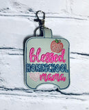 Blessed Homeschool Mama Sanitizer Holder