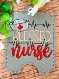 Blessed Nurse Sanitizer Holder