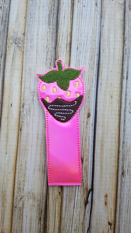 Chocolate Covered Strawberry Bookmark