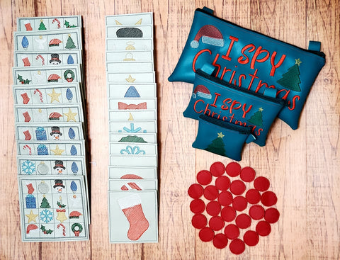I Spy, Christmas Card Game Bundle