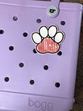 Wildcat Paw Print Bling Bit