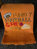 Turkey Football and Pie