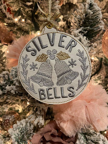 Silver Bells Ornament