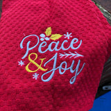 Peace and Joy Wording